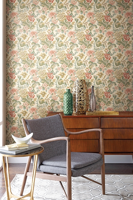 Обои Waverly Classics II WC7533 фото в интерьере